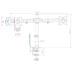 Кронштейн для монитора Arm Media LCD-T42
