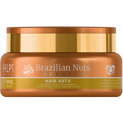Маска-ботокс Felps для выпрямления волос BRAZILIAN NUTS KERATIN, 300 г