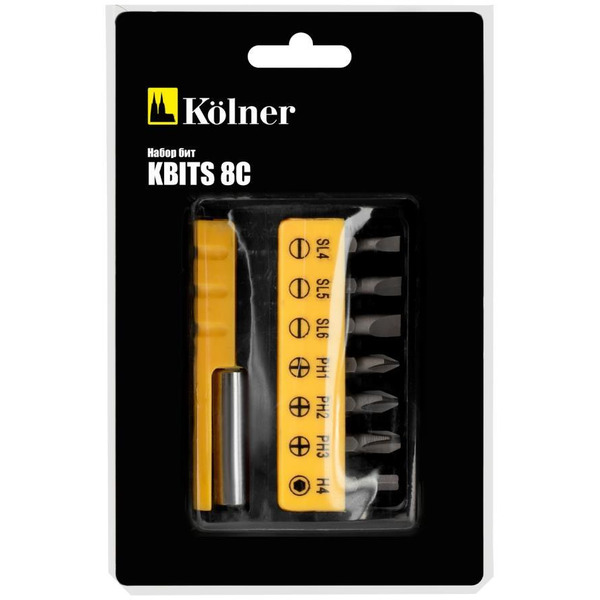 Набор бит Kolner KBITS 8C