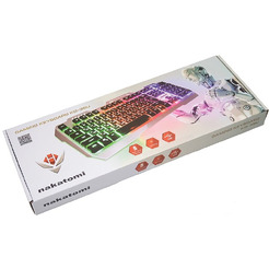 Клавиатура Nakatomi Gaming KG-35U SILVER