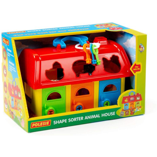 Сортер Полесье Домик для зверей 9173 (в коробке)