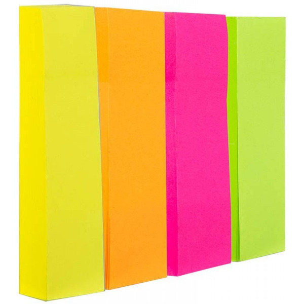 Закладки с клеевым краем Deli A11202