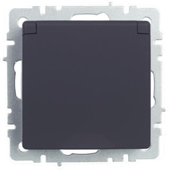 Розетка IEK Brite РСбш10-3-44-БрГ