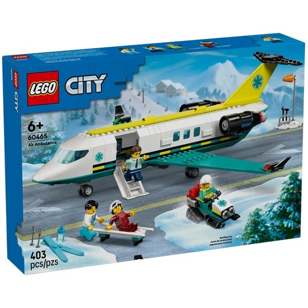 Конструктор LEGO City 60465 Самолет скорой помощи