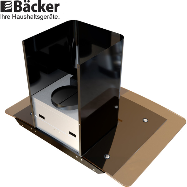 Вытяжка BACKER QD60E-TGL200RC DG Black