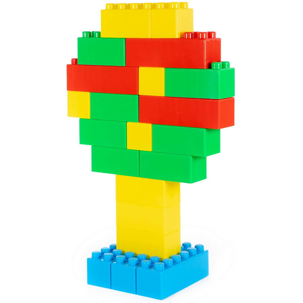 Конструктор Полесье Строитель - "XL" (27 элементов) 93664