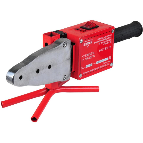 Сварочный аппарат для полипропиленовых труб ELITECH СПТ 1800 (204461)