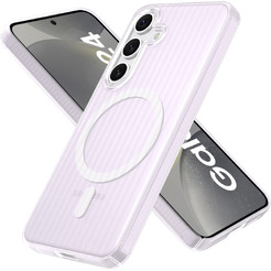 Задняя накладка CASE Translucent Strip Samsung Galaxy S24, белый