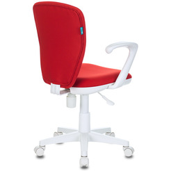 Кресло детское Бюрократ KD-W10AXSN (красный)