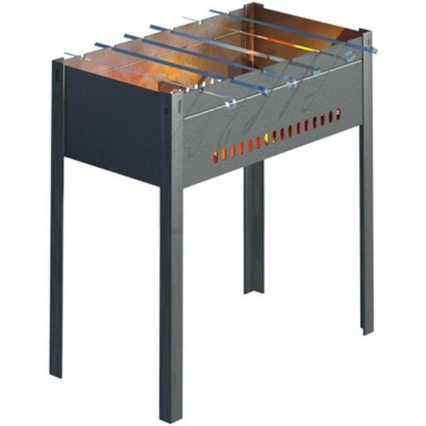 Мангал разборный ЛИАНА Турист (6 шампуров)