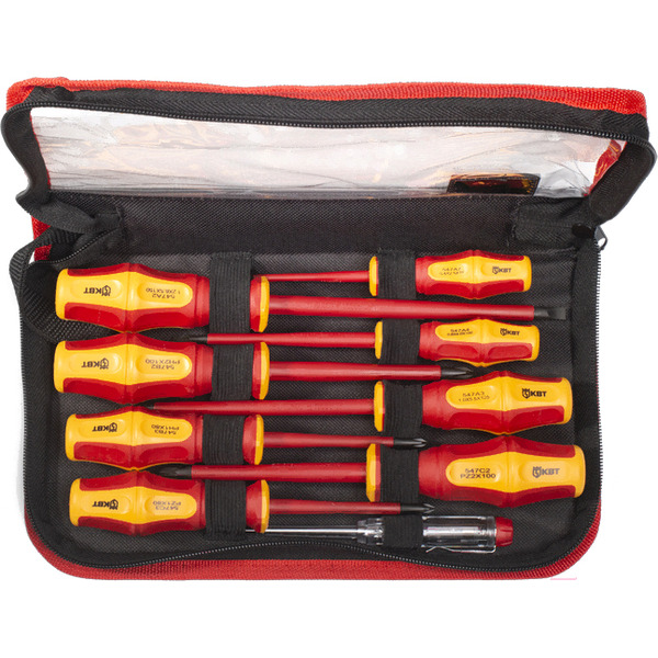 Набор диэлектрических отверток КВТ НИО-09 серия ПРОФИ 78620