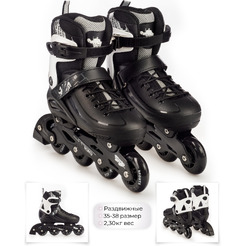 Коньки роликовые TIAN-E TE-762WTM