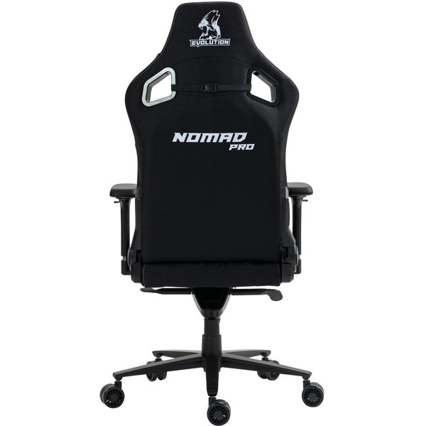 Игровое кресло Evolution Nomad PRO (черный/белый)