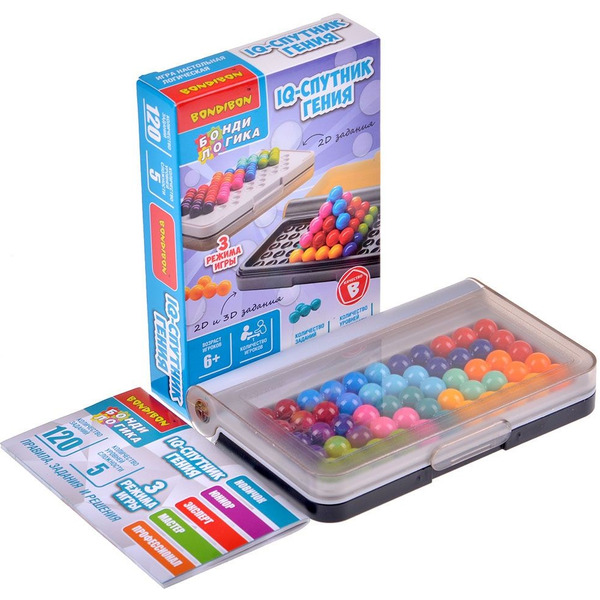 Настольная игра Bondibon IQ-Спутник гения ВВ5532