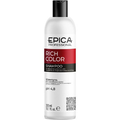 Шампунь для окрашенных волос EPICA Professional Rich Color 300 мл. 91300