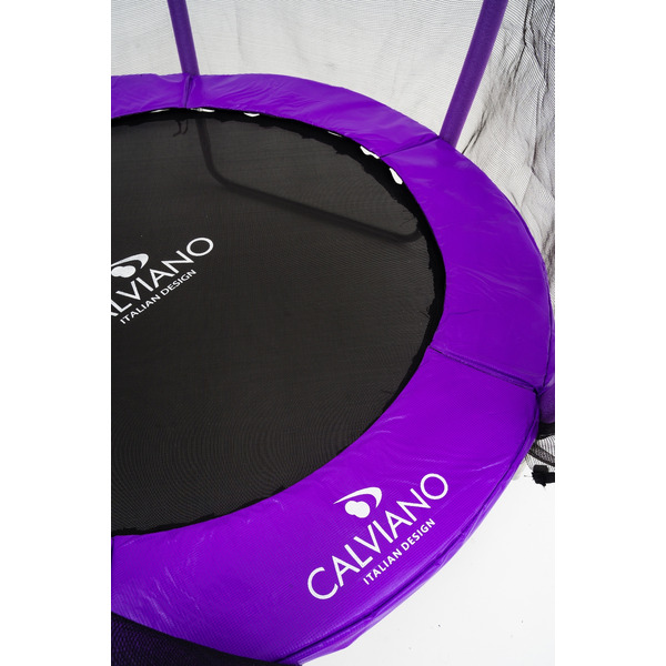 Батут Calviano 140 см - 4.5ft OUTSIDE master purple
