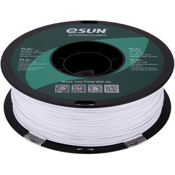 Пластиковая нить ESUN PLA+175CW1 cold white