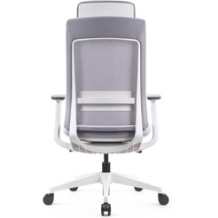 Кресло компьютерное SitZone E-VL002A-BS сетка/ткань, серый, крестов. пластик