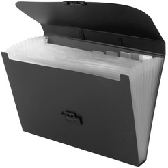 Папка-портфель Staff 229245 (черный)