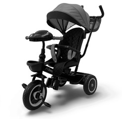 Беговел-велосипед Bubago Dragon BG 161-3 (темно-серый)