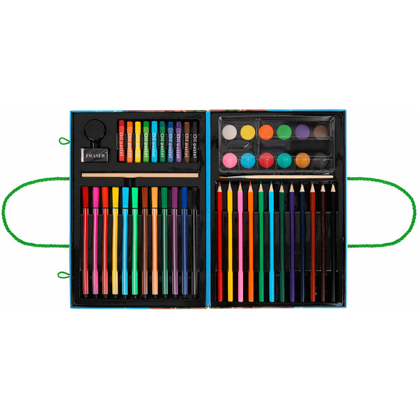 Набор для рисования Юнландия Набор юного художника 665674 (75пр)