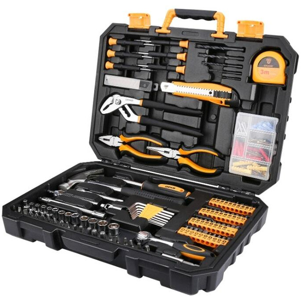 Набор инструментов для дома DEKO DKMT196 (065-0215) , 196 предметов