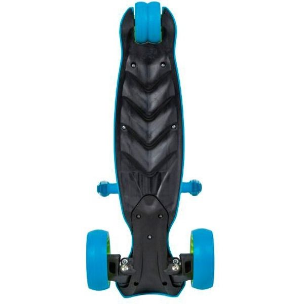 Самокат Novatrack Rainbow Pro Button 120PROB.RAINBOW.BL20