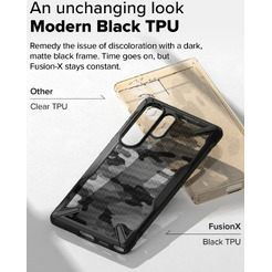 Чехол Ringke FUSION X для Galaxy S25 Ultra CAMO BLACK