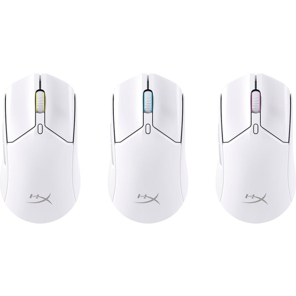 Игровая мышь HYPERX Pulsefire Haste 2 Wireless белый, 6N0A9AA