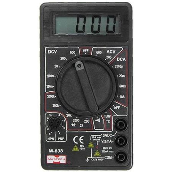 Портативный мультиметр MASTECH M838 13-2004