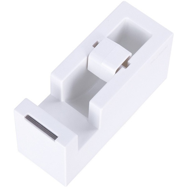 Диспенсер для скотча канцелярский Deli Nusign NS121 (белый)