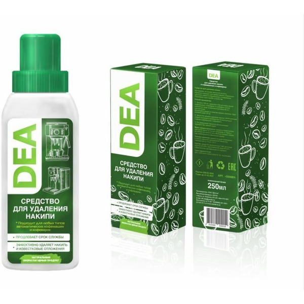 Средство для удаления накипи в кофемашинах DEA D250BY