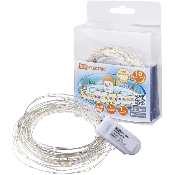 Гирлянда светодиодная TDM SQ0361-0056  "Роса100"