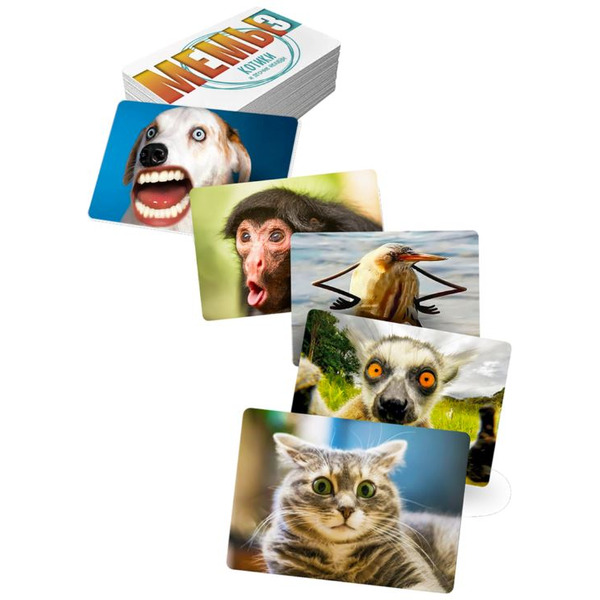 Настольная игра Экономикус МЕМЫ 3. Котики и прочие нелюди Э060-3