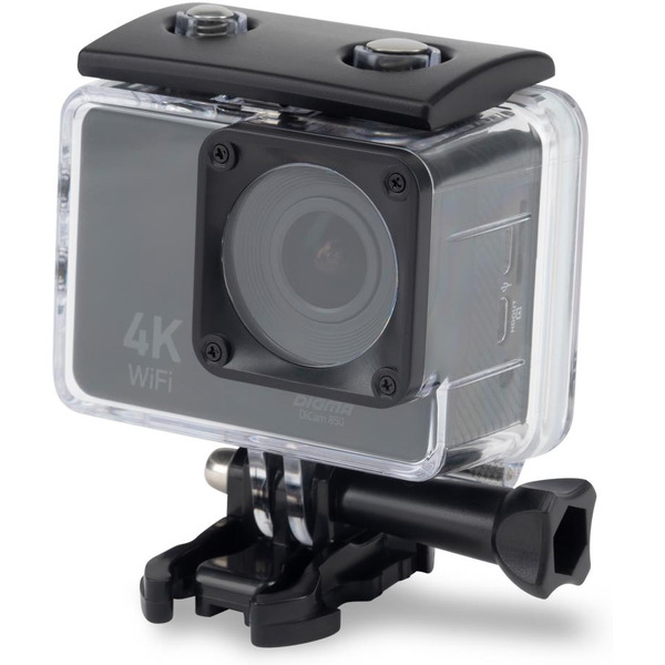 Экшн-камера Digma DiCam 810 (серый)