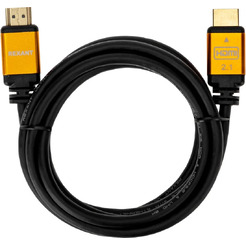 Кабель Rexant HDMI - HDMI 17-6004 (2 м, черный)