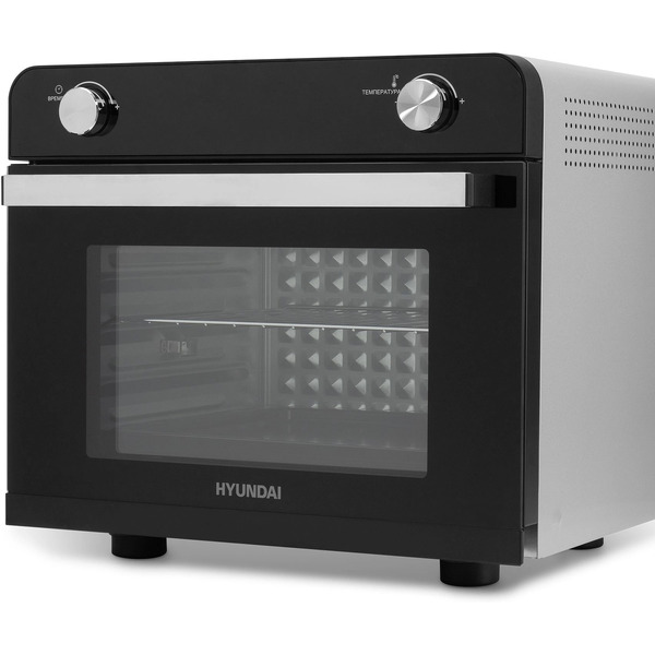 Мини-печь Hyundai MIO-HY087 (серебристый/черный)