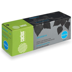 Картридж лазерный Cactus CS-CE321A CE321A голубой (1300стр.) для HP LJ CP1525