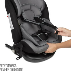 Автокресло Zlatek Cruiser Isofix Lux KRES3951 (серый/черный)