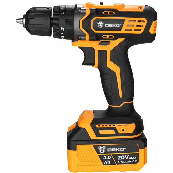 Дрель-шуруповерт Deko DKCD20 Impact (063-4420)