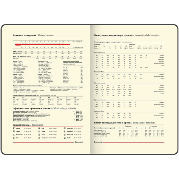 Еженедельник недатированный BRAUBERG Iguana 114477