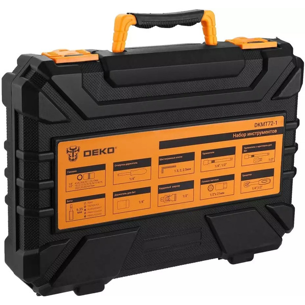 Набор инструментов Deko DKMT72-1 (083-2007)