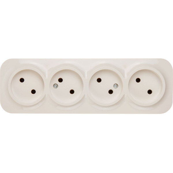 Розетка Leiden Electric Bailly 806030 (бежевый)