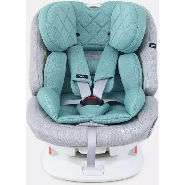 Детское автокресло Rant Nitro Isofix UB619 (серый/мятный)