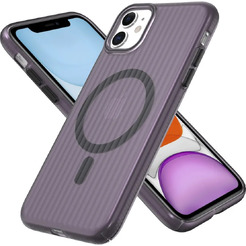 Задняя накладка CASE Translucent Strip Apple iPhone 11 (черный)