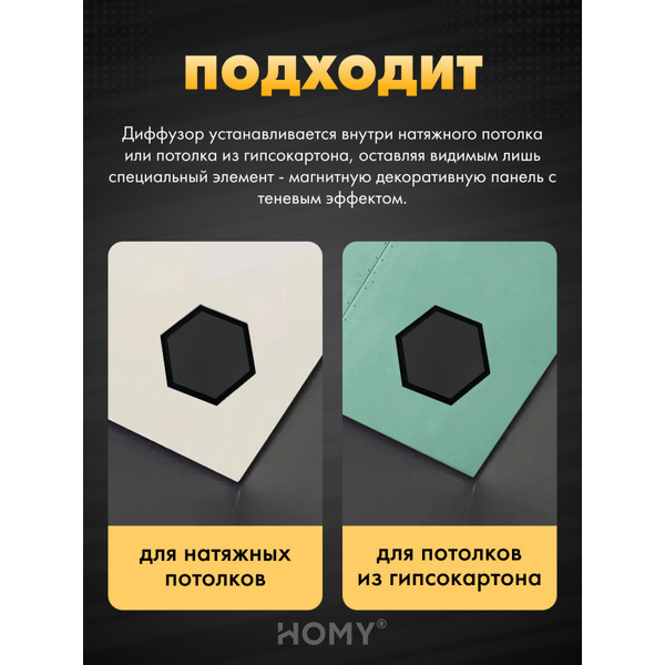 Вентиляционная решетка теневая с вентилятором с таймером и регулировкой воздуха HOMY AIR AH100BRT