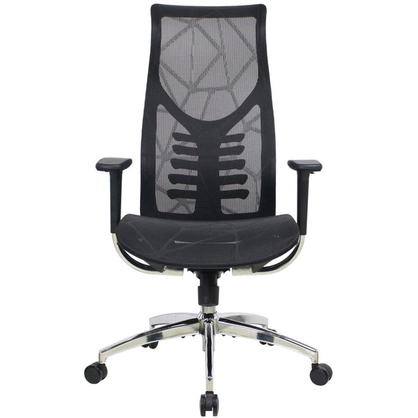 Кресло компьютерное EVOLUTION FISHBONES PRO Black