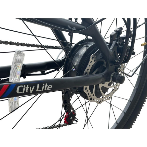 Электровелосипед Smart Balance City Lite 2025 (черный)