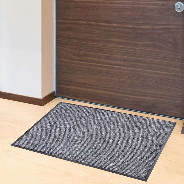 Придверный коврик Sundays Home Ребристый 60x90см 92172 (серый)