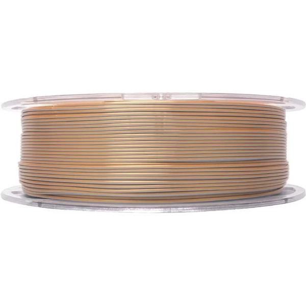 Пластиковая нить ESUN ePLA-Silk Magic filament 1.75 мм 1кг (серебряно-золотой)